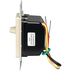 LUTRON Lutron S2-LFSQ-IV Skylark Fan/Light Control, Single-Pole, Quiet 3-Speed and Dimmer, 120V/300W Light, 1.5A Fan, Ivory