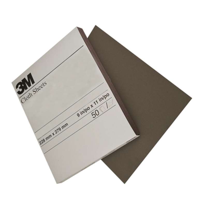 3M 3M 7000118250 Aluminum Oxide Sheet 9 X 11 Coarse Grade