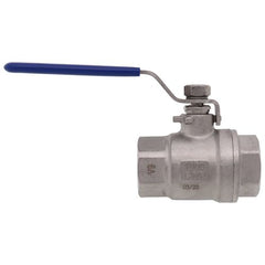 BOSHART Boshart SSBV304-07 3/4 FPT Stainless Steel Full-Port 2-Piece Ball Valve 1000 PSI CWP LF