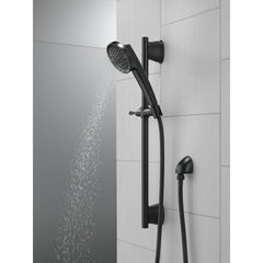 DELTA FAUCET Delta 51386-BL Universal Showering Components: 3-Setting Slide Bar Handshower