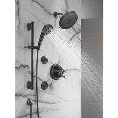 DELTA FAUCET Delta 51386-BL Universal Showering Components: 3-Setting Slide Bar Handshower