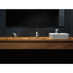 DELTA FAUCET Delta 699-PR-DST Pivotal Single Handle Mid-Height Vessel Bathroom Faucet in Lumicoat Chrome