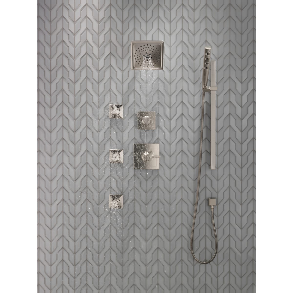 DELTA Delta T11974-SS 6-Setting 3-Port Diverter Trim