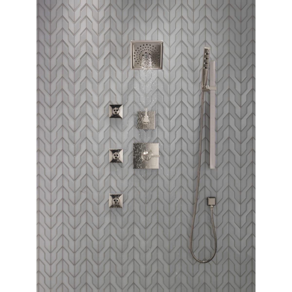 DELTA Delta T11974-SS 6-Setting 3-Port Diverter Trim