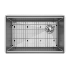 ELKAY Elkay EFRU27169RW Elkay Crosstown 16 Gauge Workstation Stainless Steel 28-1/2 x 18-1/2 x 8-1/2 Single Bowl Undermount Sink Kit