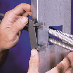 NVENT Erico 304B2 WWPSTGM3PRESS 1-1/2X 3 Metal or Wood Press/Snap/Push On Protection Plate