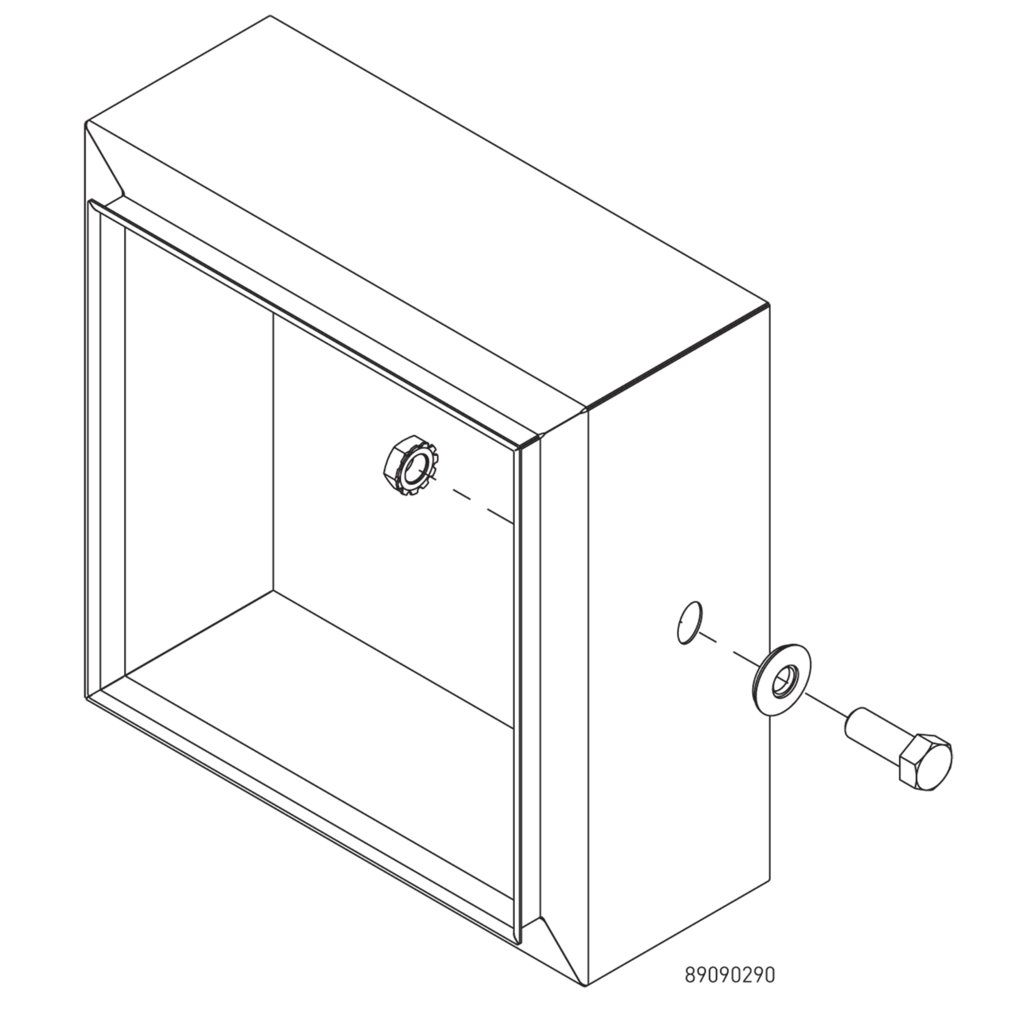 NVENT HOFFMAN AHK14204X UL 4X Mting Kit 1420 Qty 10 Replacement MPN