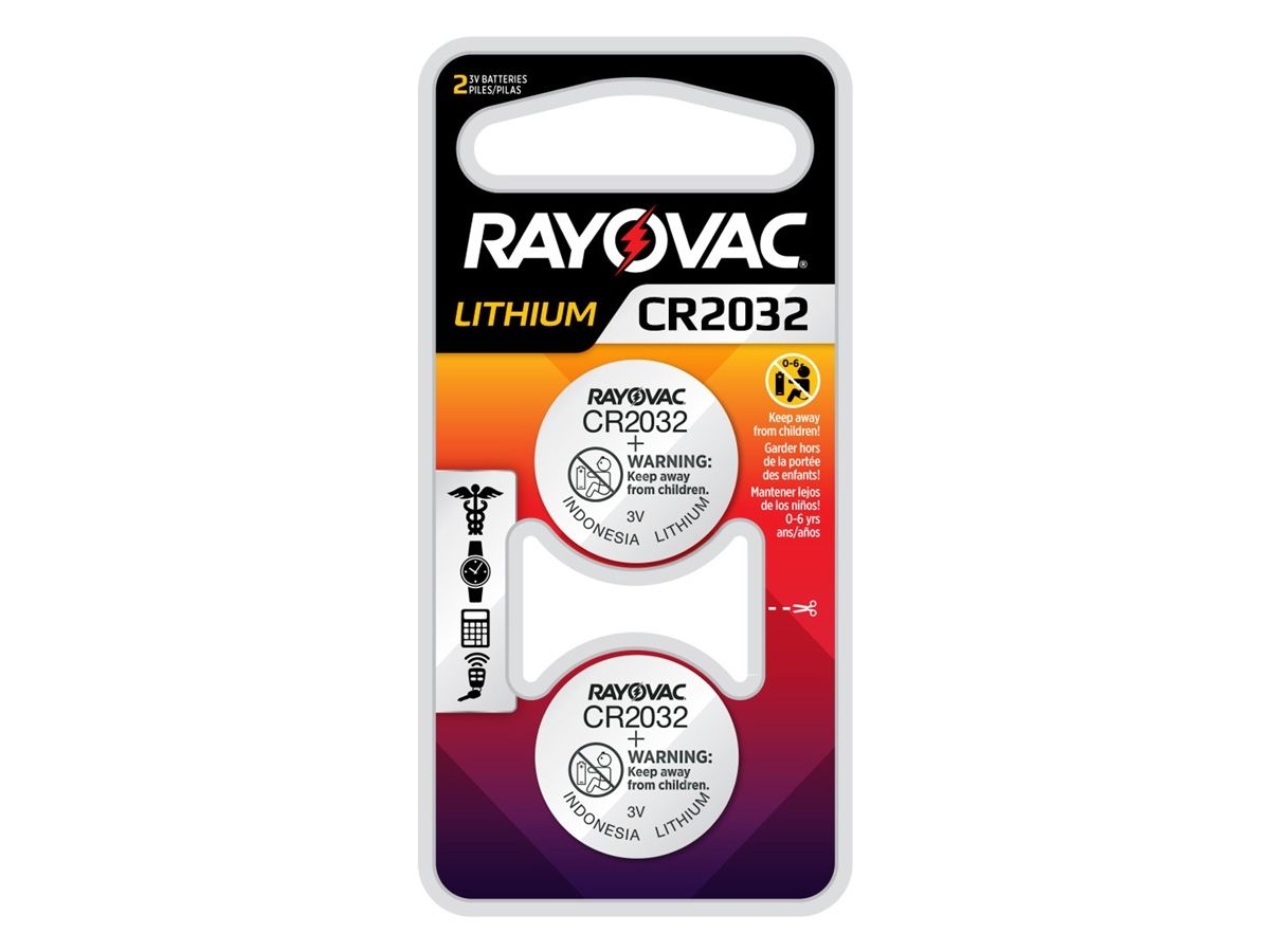 RAYOVAC KECR2032-2G