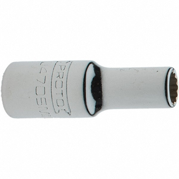 PROTO Proto J4705MN Hand Socket 5mm 12-point 1/4 Drive