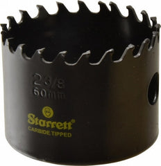 STARRETT Starrett 65627 Hole Saw 2-3/8 in Carbide Tipped