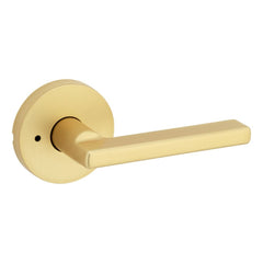KWIKSET Kwikset 730HFLRDT-4 Halifax Privacy Door Lock Satin Brass
