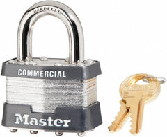 MASTER LOCK Master Lock 81 Steel Padlock Keyed Different