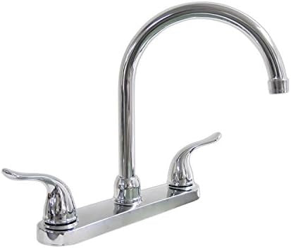 KISSLER Kissler 77-5100 Double-lever kitchen faucet high-arc spout deck mount (Each)