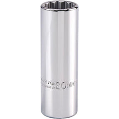 PROTO Proto J5320M Deep Hand Socket 20mm 1/2 Dr 12-point