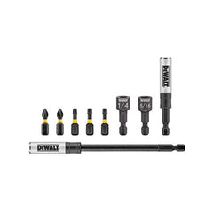 DEWALT Dewalt Accessories DWAFTAS-9 Impact Driver Bit Set 9pc