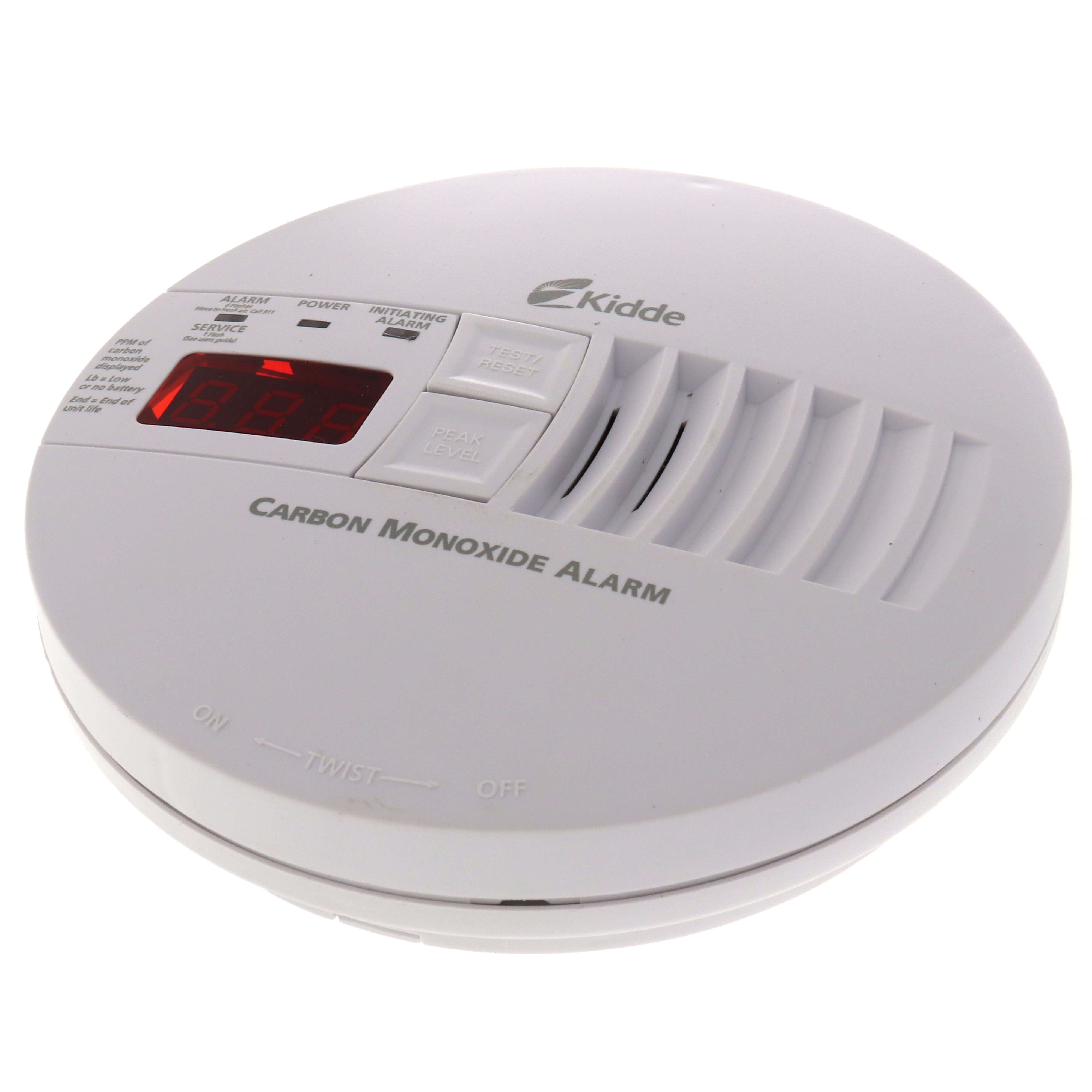 KIDDE Kidde 21006407 AC/DC Wire-In - Digital Display - Interconnect