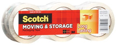 3M 3M Company 3650-3 Clear Packaging Tape 1.88in X 54.6yd 3 Pack