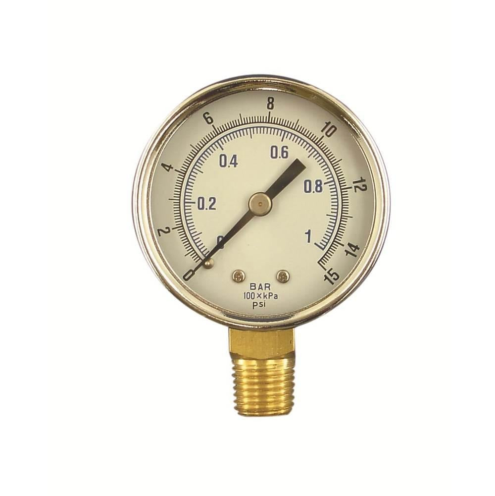 BRAXTON HARRIS COMPANY Braxton Harris PG2-60 Pressure Gauge 60 lb (2 in)
