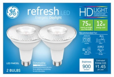GE G E Lighting 43098 PAR30 Led Bulb 12W Daylight 2 Pack