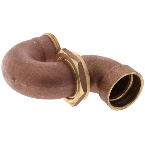 EVERFLOW Everflow 21317 1-1/2 in. Pattern Trap in Rough Brass