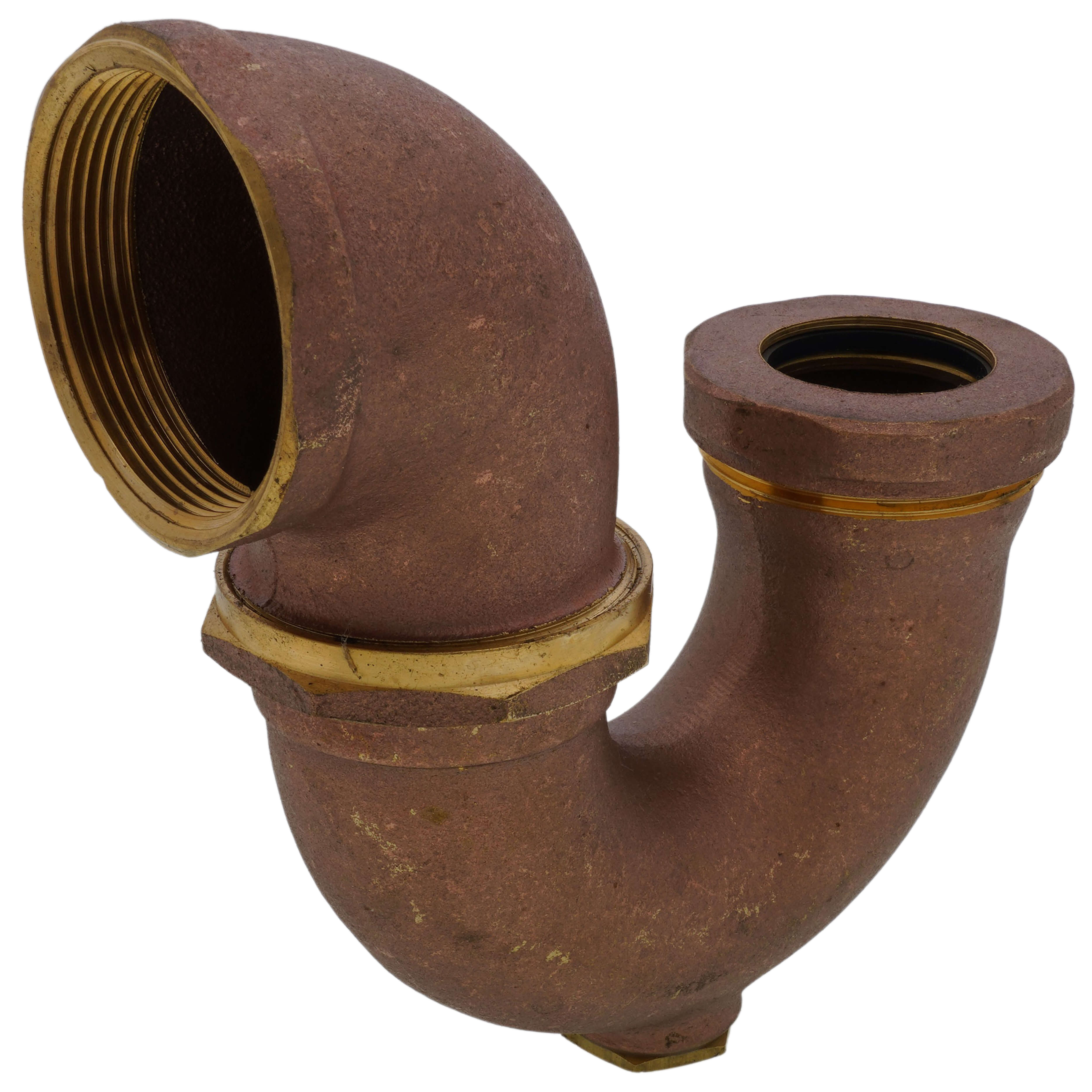 EVERFLOW Everflow 21326 2 X 1-1/2 LA Trap W/Cleanout RB