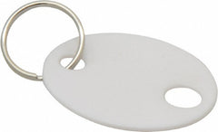 MASTER LOCK Master Lock 7116D Oval Plastic Key Tag 20 Pack