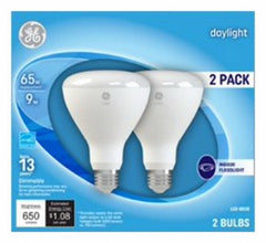 GE G E Lighting 41003 Led BR30 Flood Bulb 10W 5000K 2 Pack