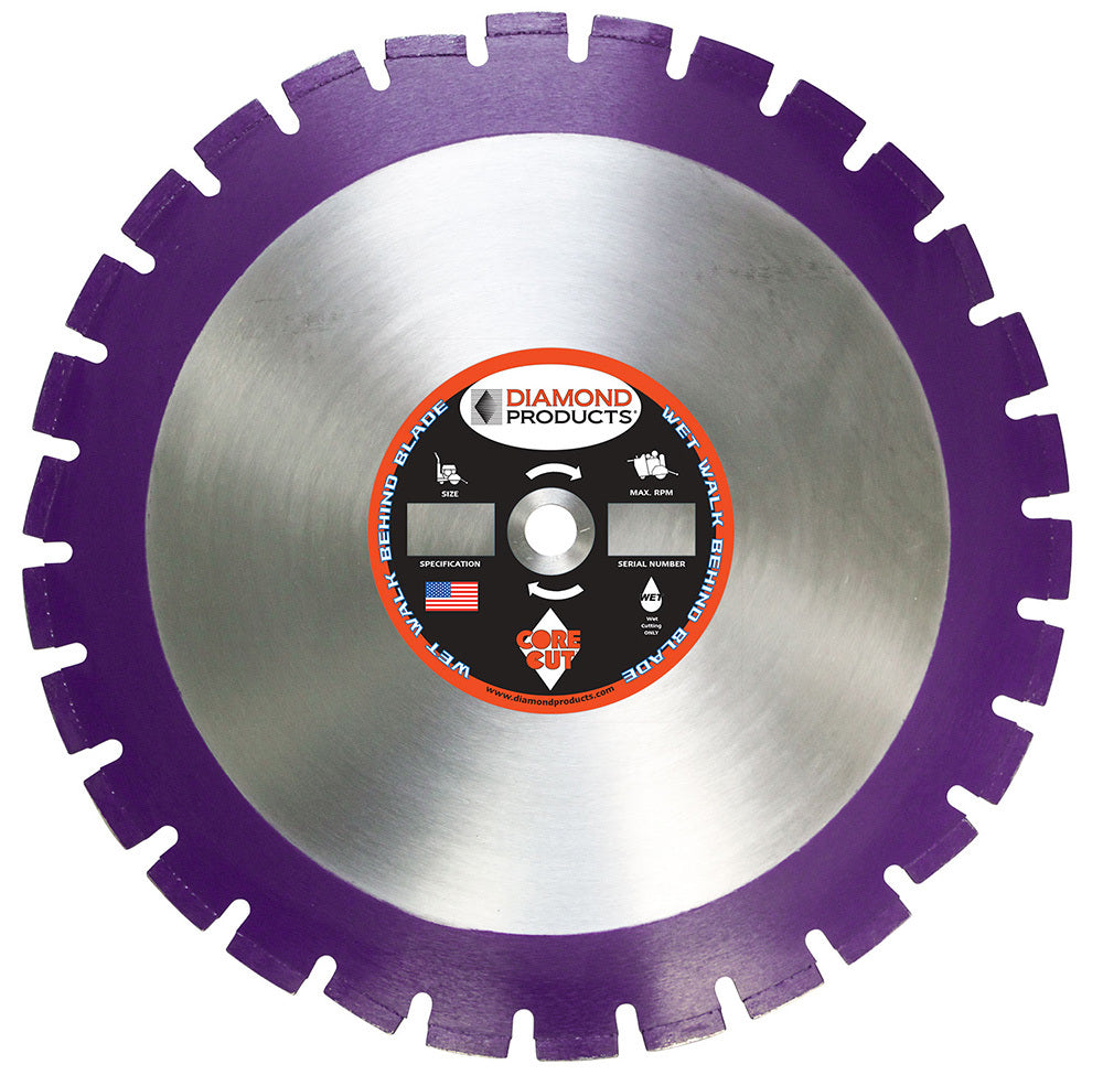 DIAMOND PRODUCTS 36822 SAW BLADES