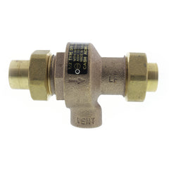 Cash Acme 21574-0000LF Continuous Type Backflow Preventer with Atmospheric Vent and Female Union Inlet and Outlet