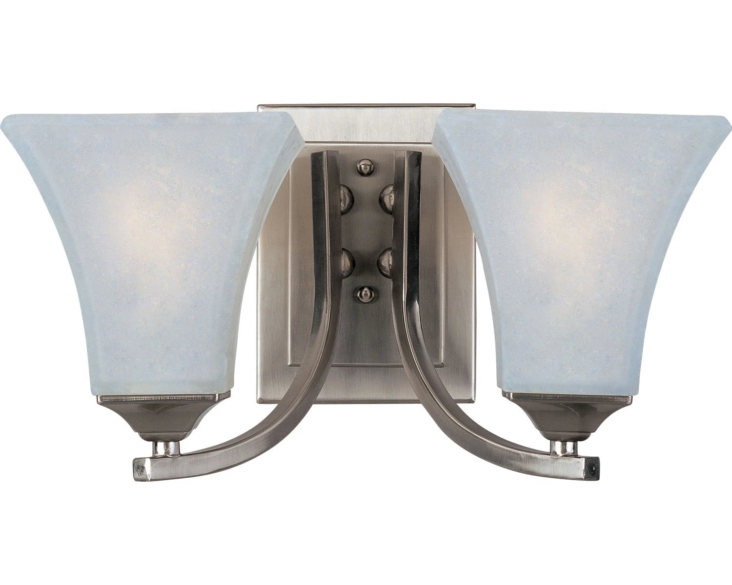 MAXIM Maxim 20099FTSN Aurora vanity light 120W 2-light 13.5 inch