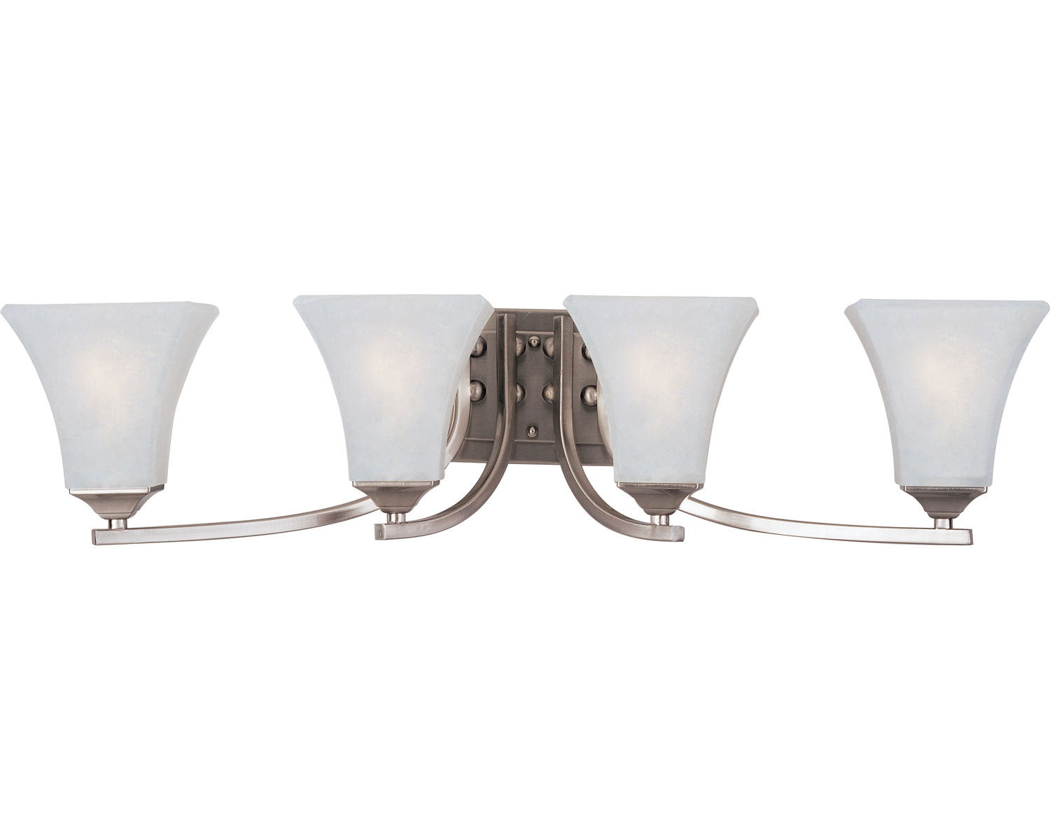 MAXIM Maxim 20101FTSN Aurora 4-Light Vanity Light 240W 29.5 Inch