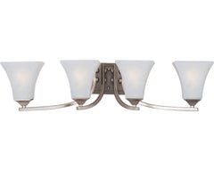MAXIM Maxim 20101FTSN Aurora 4-Light Vanity Light 240W 29.5 Inch