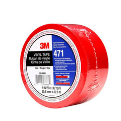 3M 3M 7100044655 Vinyl Tape 471 2 in x 36 yd (24 Roll Case)