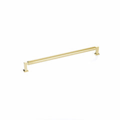 SCHAUB Schaub 481-UNBR Cabinet Pull 12in Center Unlacquered Brass