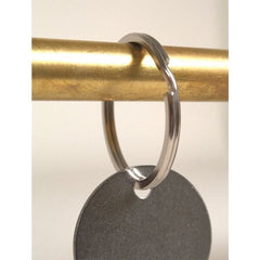C H HANSON C H Hanson 40083 Split Key Ring 1.25 in Steel 100 Pack