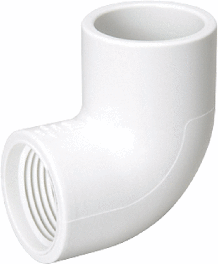MUELLER Mueller 407-007 PVC 90 Elbow 3/4 Soc x FPT Schedule 40 (Box 50)