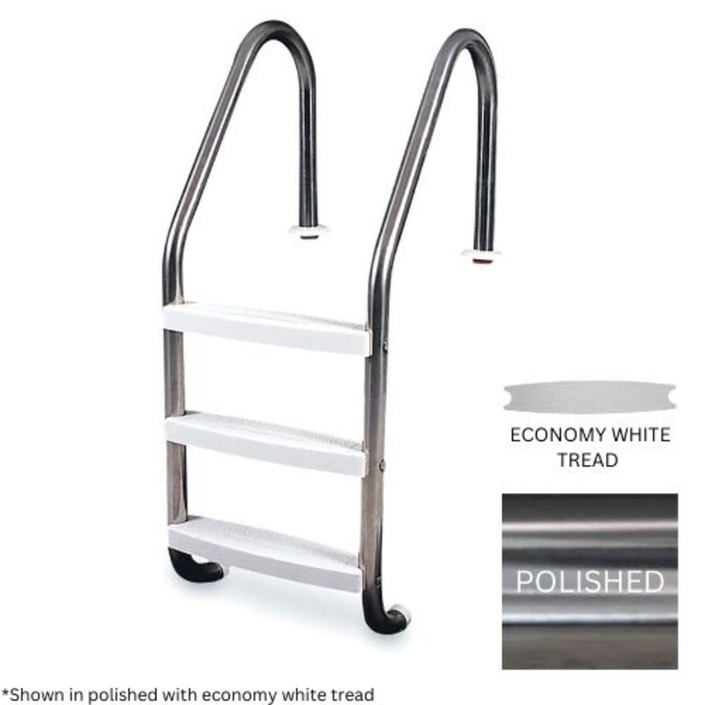 GLOBAL POOL PRODUCTS GPP-LD-E49-3ST-SS-EW LADDERS
