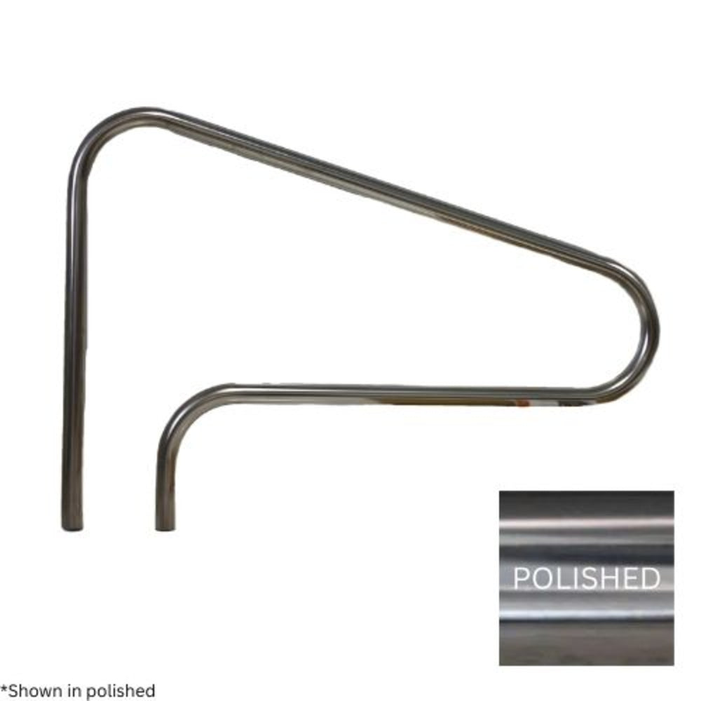 GLOBAL POOL PRODUCTS GPP-RL-C49-3BND-SS POOL HANDRAILS