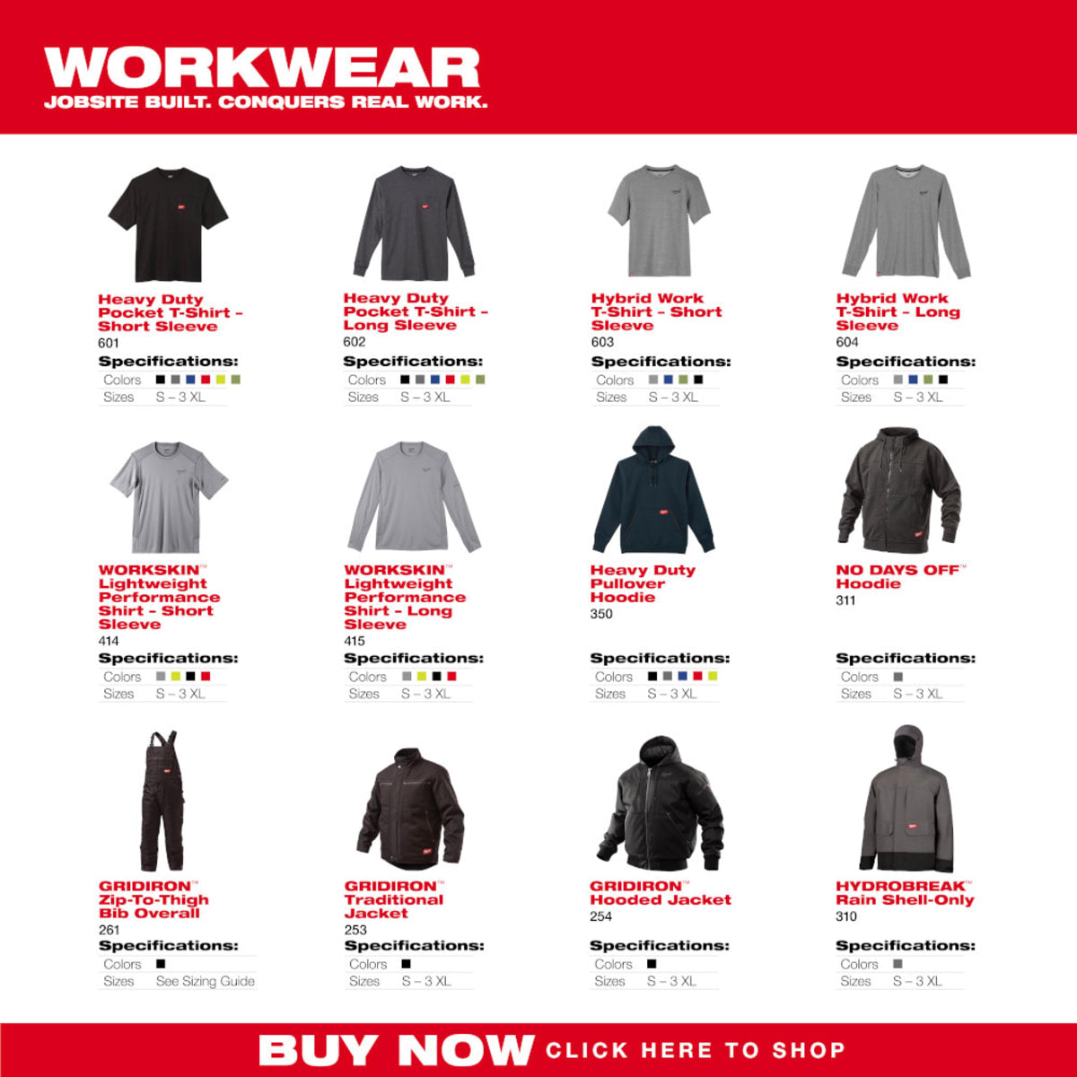 MILWAUKEE Milwaukee Tool 414R-XL WORKSKIN Lightweight Performance Shirt - Short Sleeve