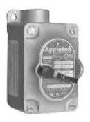 APPLETON Appleton EFS175-F1 Explosion Proof Switch 3/4 1 Pole