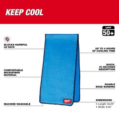 MILWAUKEE Milwaukee Tool 48-73-4541 Cooling Microfiber Towel