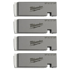 MILWAUKEE Milwaukee 48-36-1203 1/2-3/4 High Speed NPT Universal Pipe Threading Dies