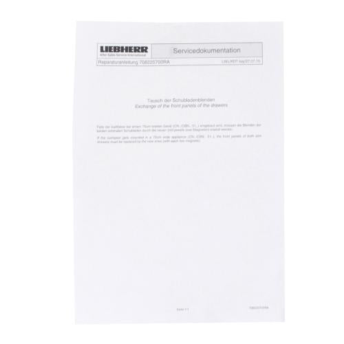 LIEBHERR 708225700 CONTROL & CIRCUIT BOARDS