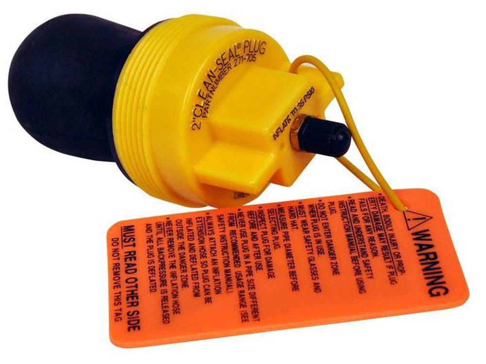 CHERNE Cherne 271758 Clean-Seal 6 x 6-63/100 in. DWV Systems and Sewer Plug