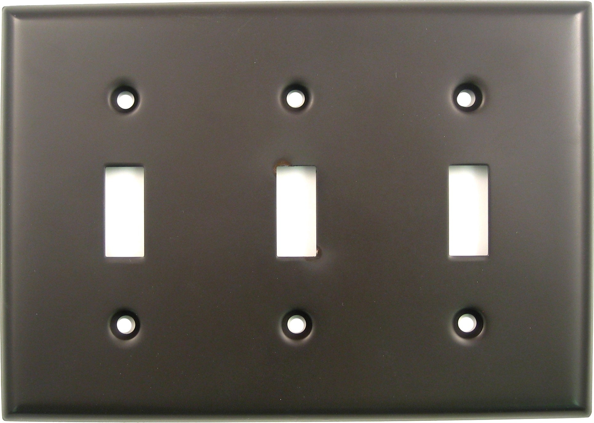 RUSTICWARE Rusticware 789ORB Triple Toggle Switch Plate Oil Rubbed Bronze