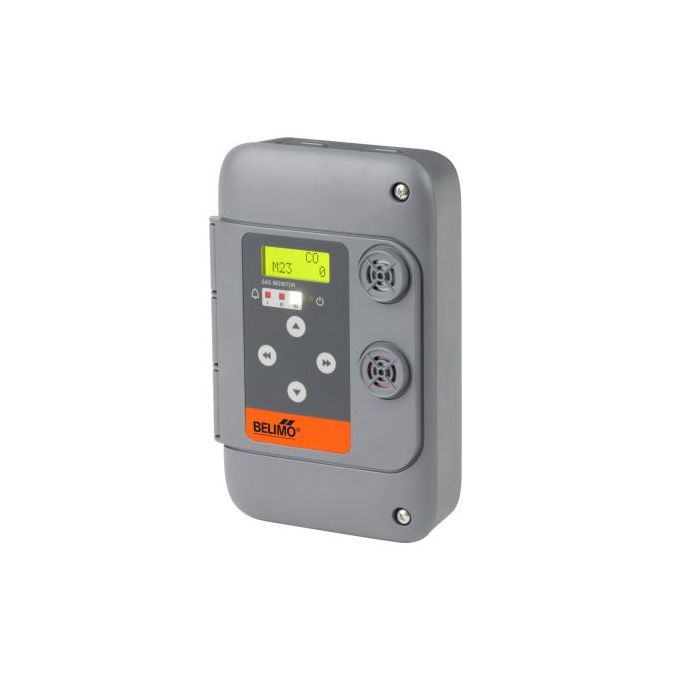 BELIMO Belimo 22G02-5C Gas Monitor, CO, Air Application, 24 VAC/DC, CAN Bus Communication