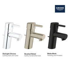 GROHE Grohe 34270GNA Single Hole Single-Handle S-Size Bathroom Faucet 1.2 GPM