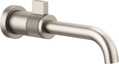 BRIZO Brizo T65735LF-NK-ECO Litze® Single Handle Wall Mount Bathroom Sink Faucet in Luxe Nickel