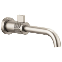 BRIZO Brizo T65735LF-NK-ECO Litze® Single Handle Wall Mount Bathroom Sink Faucet in Luxe Nickel