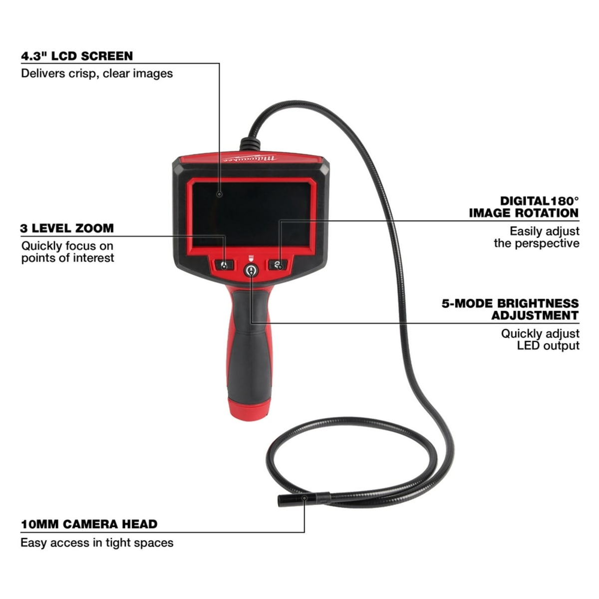 MILWAUKEE Milwaukee 2319-20 M-Spector Inspection Camera